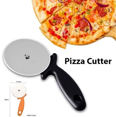 Stainless Steel Pizza Cutter - Multicolor
