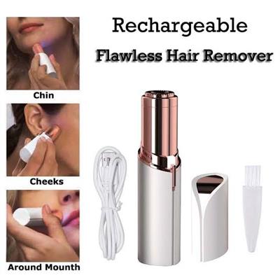 Flawless Hair Remover Rechargeable Facial Hair Removal Machine For Women

