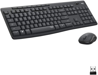 Logitech MK295 Wireless Keyboard & Mouse Silent