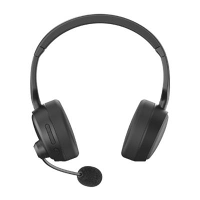 A4 Tech BH230 wireless Bluetooth 5.3 Noise Cancellation headset, Mic Noise cancellation, Foldable and portable, 55 Hours battery time - Black