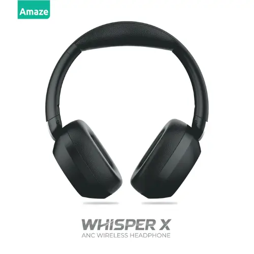 Amaze A655 WhisperX – ANC Wireless Headphone with Up to 50 Hr Battery & Bluetooth 5.4