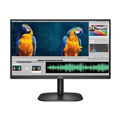 AOC 22B2HN Ultra Slim Narrow Border 21.5 inch LED Monitor, 7ms Response time, 75hz refresh rate, VA Panel 1920 x 1080 Full HD Display, Low blue light filter, Flicker Free, VGA, HDMI, VESA Mount