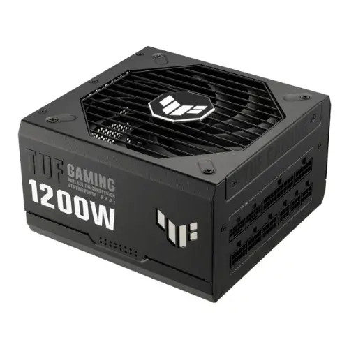 ASUS TUF Gaming 1200W Gold Power Supply Unit with ATX 3.0 Support, Fully Modular Design, 80 PLUS Gold Certified Efficiency, Military-Grade Components, and a 135mm Axial-tech Fan