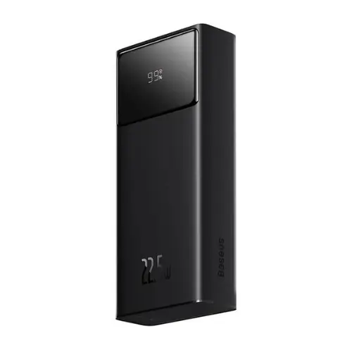 Baseus Star-Lord Digital Display Fast Charge Power Bank 20000mAh 22.5W with Triple Output Ports, Dual Input Ports, and Multi-Protocol Fast Charging Support