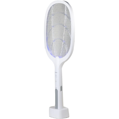 Camelion 2 in 1 Electric Mosquito Swatter and Trapper - Rechargeable, 3000v - RMS-001 Racket
