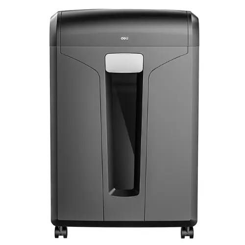 Deli E14400 16-Sheet Cross-Cut Paper Shredder | P-4 Security | 23L Bin | Home & Small Office