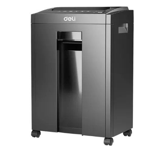Deli ET054 8-Sheet Micro-Cut Paper Shredder | P-5 High-Security | 23L Bin | Ultra-Secure for Home and Office