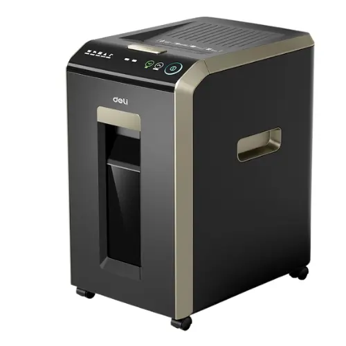 Deli ET089 Auto-Feed Cross Cut Paper Shredder, 150 Sheets, P-4 Security, 60 Mins run time