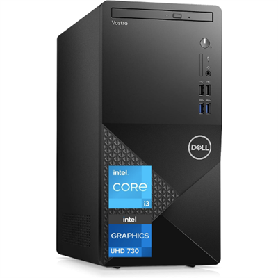 Dell Vostro 3910 - Intel i3 -12th Gen, 4GB RAM, 1TB HDD, Keyboard and Mouse Desktop Computer