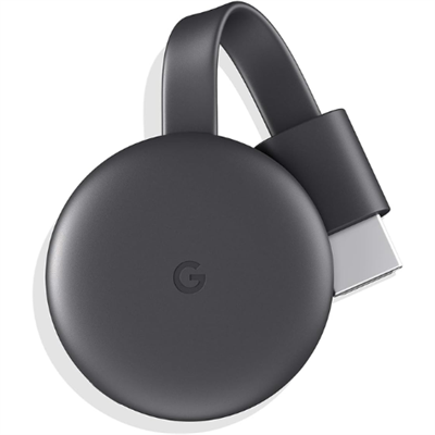 Google Chromecast 3rd Gen - Streaming Device with HDMI Cable - Stream Shows, Music, Photos, and Sports from Your Phone to Your TV