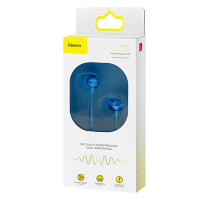Baseus ENCOK Wired Earphone H13 Cool Sound, energetic youth