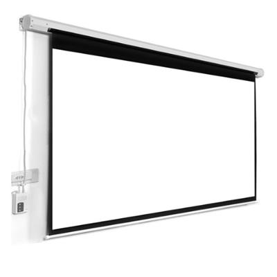 Hashmo Motorized Projector Projection Screen, 5 x 5 ft, 85 inch, Ratio 4:3, Widescreen Format