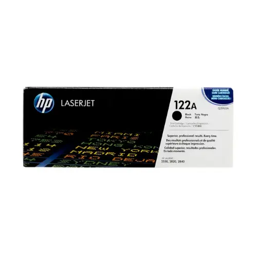 HP 122A Black Original LaserJet Toner Q3960A