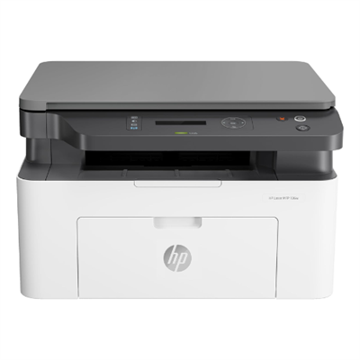 HP 136W B&W Wireless Monochrome Laser Printers with Wi-Fi Direct: Print, Copy, Scan, Perfect for Offices, Compact, Multifunction, White