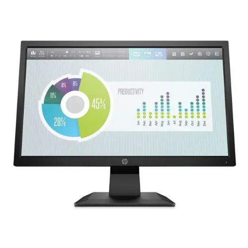 HP 19.5'' P204V LED Monitor, 5RD66AA, HD+ (1600x900) Flat TN, 1 HDMI 1.4, 1 VGA, 3-Year Warranty