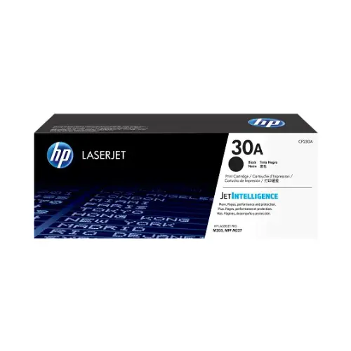HP 30A Black Original LaserJet Toner CF230A, 1,600 Pages