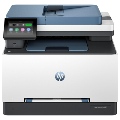 HP Color LaserJet Pro MFP 3303fdw - Wireless, Print, Scan, Copy, Fax, ADF, Automatic 2-sided printing, Touchscreen