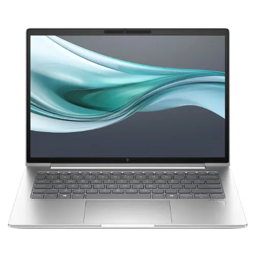HP EliteBook 640 G11 Laptop, A75ZMPT, Intel Core Ultra 7 155U, 8GB DDR5-5600 RAM, 512GB NVMe SSD, 14" WUXGA IPS Anti-Glare (1920x1200), FreeDOS, Pike Silver Aluminum