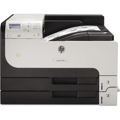 HP LaserJet Enterprise M712dn Monochrome A3 Printer with built-in Ethernet & 2-sided printing, 3 paper trays