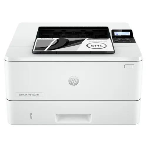 HP LaserJet Pro 4003dw Printer - Duplex, Wireless, Print: up to 42 ppm black, Hi-Speed USB 2.0