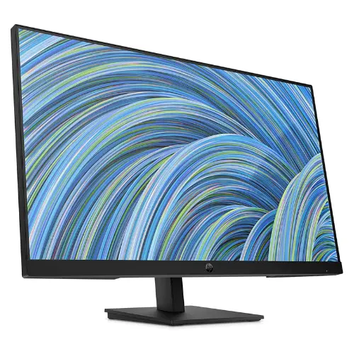 HP M27ha 27 Inches FHD IPS Monitor, Built-in Speakers, Height Adjustable Stand, HDMI