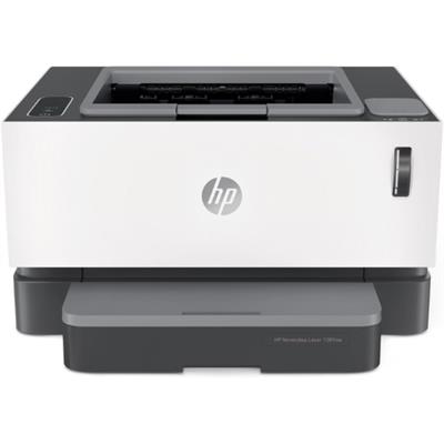 HP Neverstop 1000a Premium Laser Printer, 80% Savings on Genuine Cartridge, Self Reloadable with 5X Inbox Yield, Smart Tasks Smart App, Low Emission Clean Air Quality
