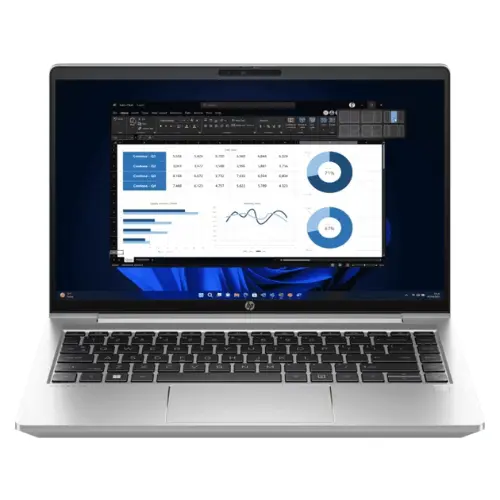 HP ProBook 440 G10 Laptop | 9E5Y5PT | Intel Core i5-1335U | 8GB DDR4 RAM | 512GB NVMe SSD | 14" FHD IPS Anti-Glare | Fingerprint | Backlit Keyboard | FreeDOS | Pike Silver Aluminum