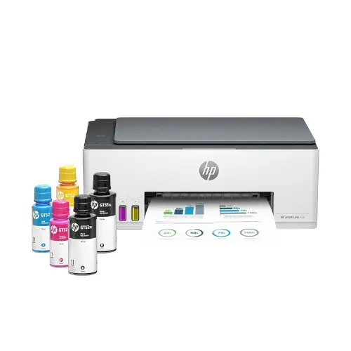 HP Smart Tank 520 All-in-One Printer, Wireless, Refillable Ink Tank System, High-Yield Ink