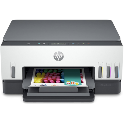 HP Smart Tank 670 All-in-One Auto Duplex WiFi Integrated Ink Tank Colour Printer, Scanner, Copier- High Capacity Tank with Automatic Ink Sensor