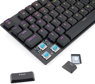 REDRAGON K535 Wireless, Bluetooth Mechanical Gaming Keyboard, RGB Backlit 