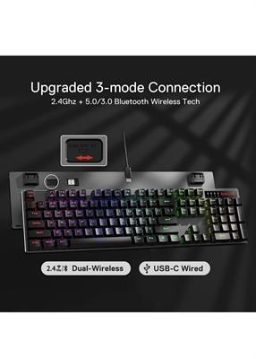 Redragon Deimos K599 KRS RGB USB 2.4g Wired Wireless Mechanical Gaming Keyboard