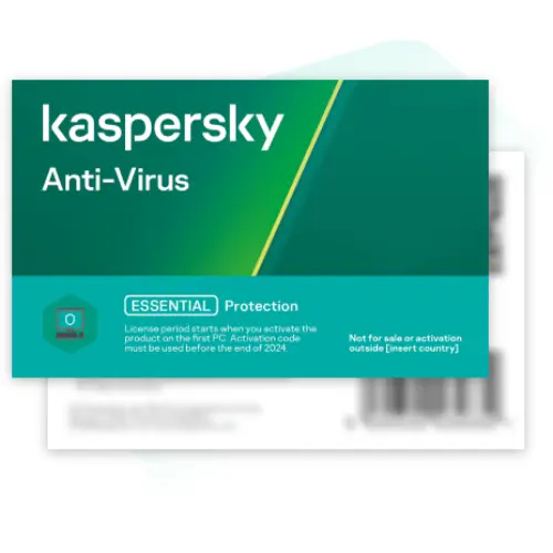 Kaspersky Antivirus for Windows - 2 and 4 Devices, 1 Year Subscription