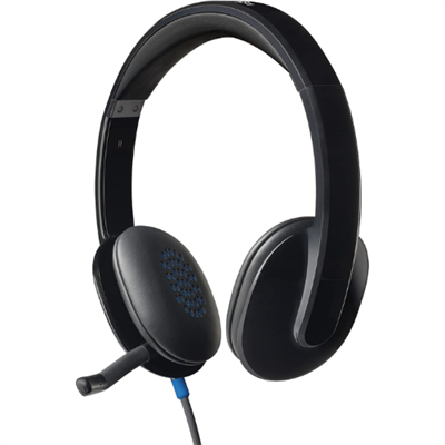 H540 USB Computer Headset With High-Definition sound and on-ear controls