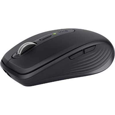 Logitech MX Anywhere 3 Compact Performance Mouse, Wireless, Fast Scroll, Any Surface, Portable, 4000DPI, Customizable Buttons, USB-C Bluetooth