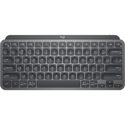 Logitech MX Keys Mini Minimalist Wireless Illuminated Keyboard, Compact, Bluetooth, USB-C, for Apple macOS, iOS, Windows, Linux, Android - Graphite 