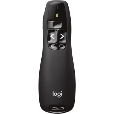 Logitech Wireless Presenter R400, Wireless Presentation Remote Clicker with Laser Pointer