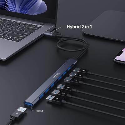 Onten 4-in-2 USB 3.2 Gen 1 4Port Hub 0.5M (UCA9701)