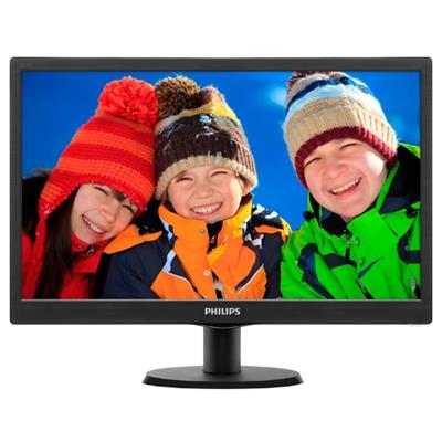 Philips 19.5" 203V5LHSB2 LED, 5ms Response, 60hz Refresh rate, TFT Panel, HD 1600 x 900 Display, VESA Mount, VGA, HDMI