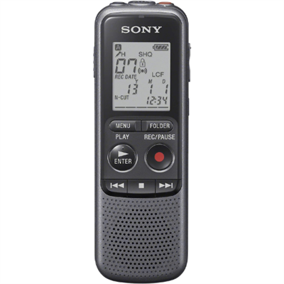 Sony PX240 Mono Digital Voice Recorder PX Series, 4GB, Headphone Jack, Microphone In, USB Port