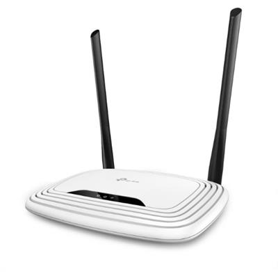 TP-Link N300 Wireless Extender, Wi-Fi Router (TL-WR841N) - 2 x 5dBi High Power Antennas, Supports Access Point, WISP, Up to 300Mbps