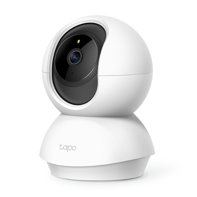 TP Link Tapo C200 Pan/Tilt Security Camera for Baby Monitor, Pet Camera w/ Motion Detection, 1080P, 2-Way Audio, Night Vision, Cloud & SD Card Storage, Works with Alexa & Google
