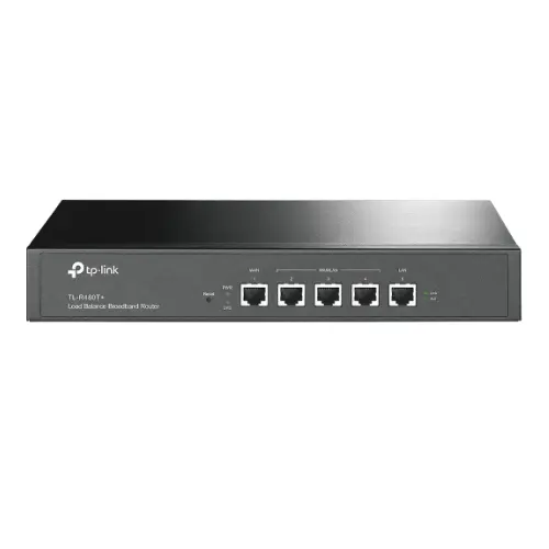 TP-Link TL-R480T+ Load Balance Broadband Router – Up to 4 WAN Ports | Multi-ISP Link Aggregation