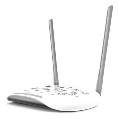 TP-Link WiFi Access Point TL-WA801N, 2.4Ghz 300Mbps, Supports Multi-SSID/Client/Bridge/Range Extender, 2 Fixed Antennas, Passive PoE Injector Included