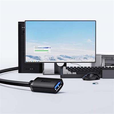 Baseus USB 3.0 extension cable 5m Baseus AirJoy Series - black