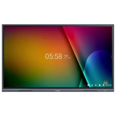 Viewsonic Viewbord 65 inch IFP6533-G 4K Multi tasking 4k interactive display, Classroom touch board, interactive touchscreen board, Android 11, 8GB RAM, 128GB Storage, Split screen, Wifi, VGA, HDMI