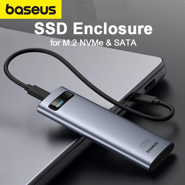 BASEUS FLYJOY SERIES SSD ENCLOSURE (M.2 NVME AND SATA)