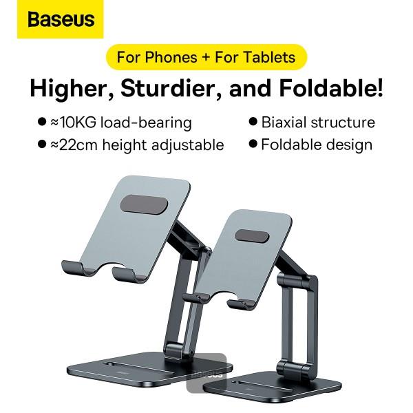 Baseus Desktop Biaxial Foldable Metal Stand (for Tablets)