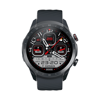 Mibro Watch A2 1.39" HD screen 2ATM Waterproof Sporty Calling Smartwatch (Dual Silicone & Woven Strap)