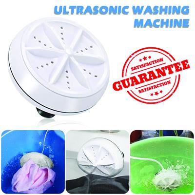 USB Travel Washer Washing Air Bubble Machine Ultrasonic Rotating Turbine Washing Machine for Socks Underwear Wash Dishes