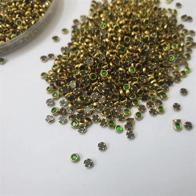 10 gm Kundan Stones, for Decoration, DIY Sewing Jewelry Crafts 3mm Round